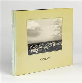 ROBERT ADAMS. A selection of four signed titles from the important photographer, including a signed example of Denver.